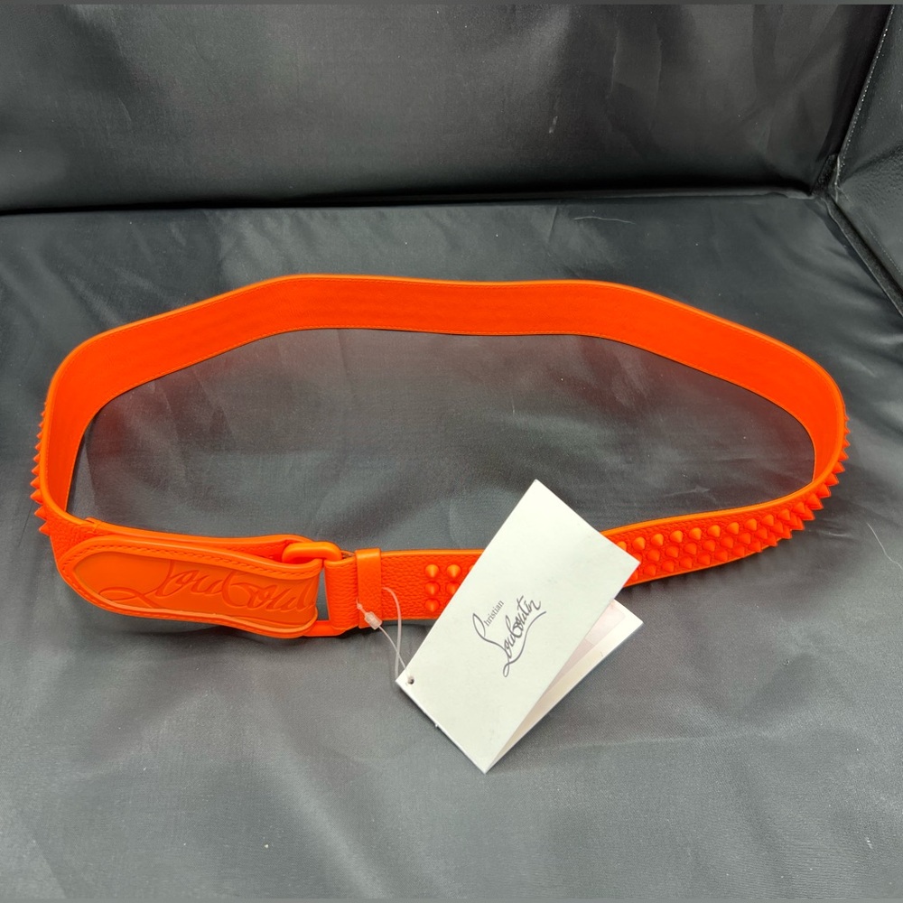 Christian Louboutin Orange Belt